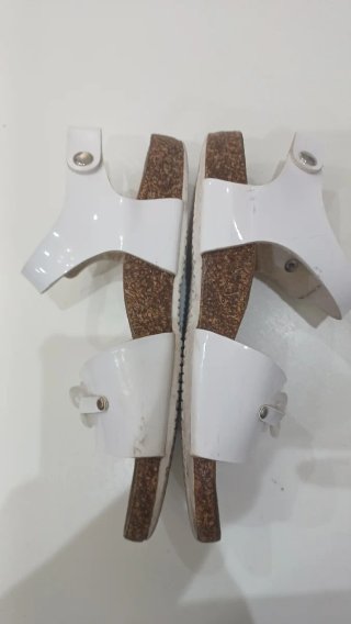 Sandalias niña Talla 35 blancas
