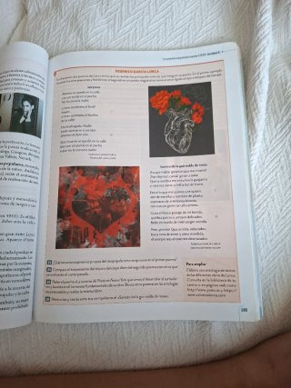 Lengua castellana y literatura II, 2 bachillerato