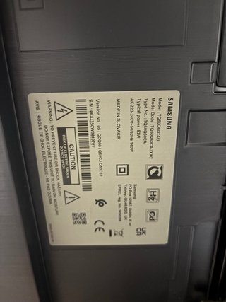 TV Samsung 50 Negra/Azul