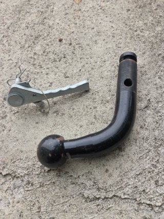 Enganche para coche con pasador