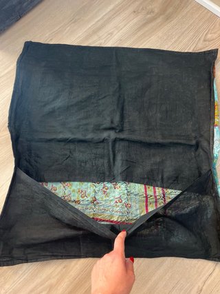 Funda Almohada / Cojín Boho Patchwork