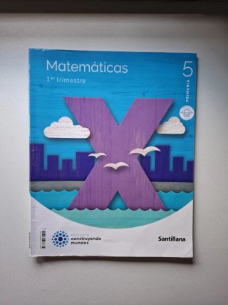 Matemáticas 5 Primaria Mochila ligera