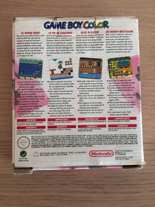 Nintendo Game Boy Color Rosa