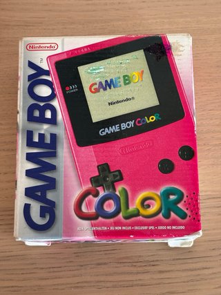 Nintendo Game Boy Color Rosa