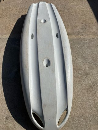 Kayak amarillo autovaciable