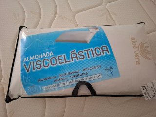 Almohada Viscoelástica Aloe Vera