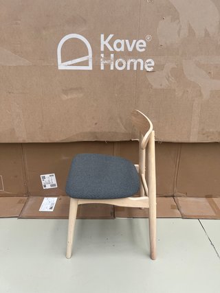 Sedia Kave Home Nayme Grigio Scuro