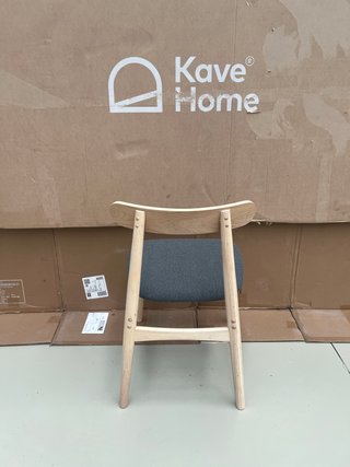 Sedia Kave Home Nayme Grigio Scuro