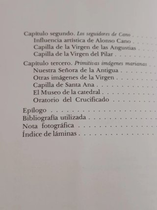 Iconografía mariana en la Catedral de Granada
