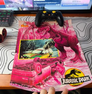Lote 6 Pósters Jurassic Park Matutano 1993