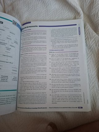 Historia de la filosofía, 2 Bachillerato