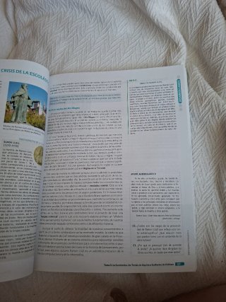 Historia de la filosofía, 2 Bachillerato