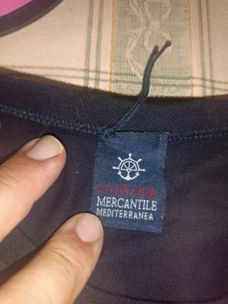 T-shirt Marina Mercantile L/XL Blu