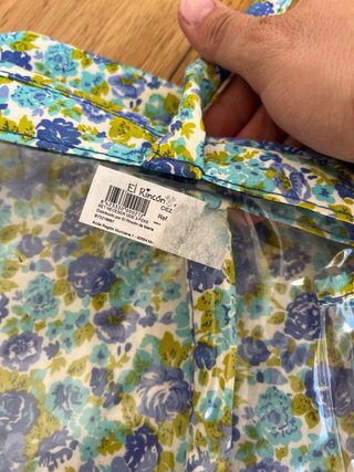 Set 3 Neceser Floral Azul Nuevo