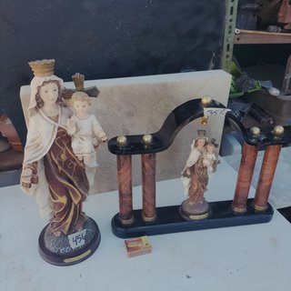 2 Figuras Virgen del Carmen