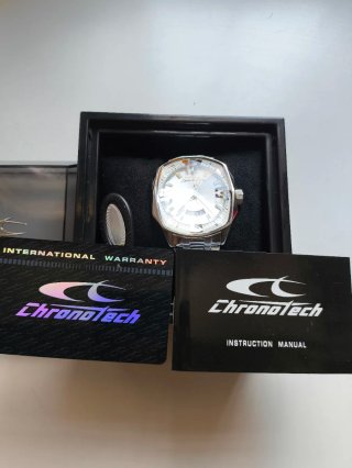 Chronotech Uomo Acciaio nuovo Con  Scatola