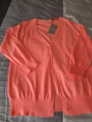 Chaqueta básica coral