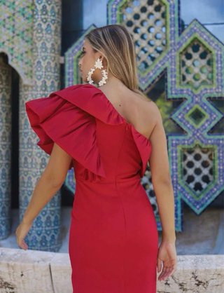 Vestido rojo de gala sin estrenar