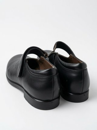 Zapatos Escolares de Cuero Negros