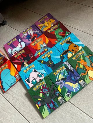 Cajas Pokémon McDonald's sin abrir