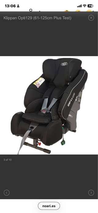 Contramarcha Kipplan Opti129 Silla Coche