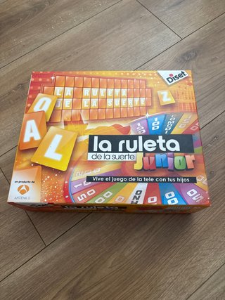Juego de mesa La Ruleta de la Suerte Junior
