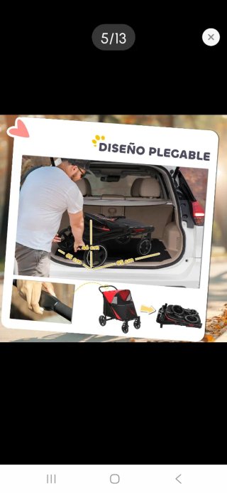 Cochecito para perros y gatos