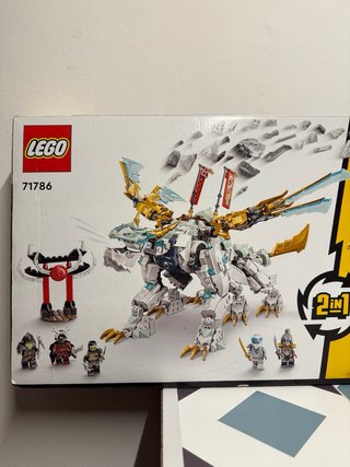 LEGO Ninjago Ghiaccio Drago di Zane 71786 LEERBIEN