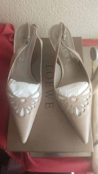Zapatos Slingback Loewe Piel Talla 36
