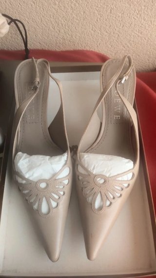 Zapatos Slingback Loewe Piel Talla 36