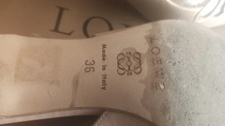 Zapatos Slingback Loewe Piel Talla 36