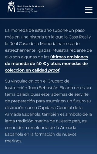 Moneda 40 Euro Princesa Leonor 2025