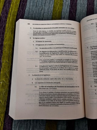 Libro Derecho Público Autonómico, Estatal y Europe