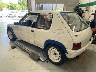 Peugeot 205 rallye homologacion antigua