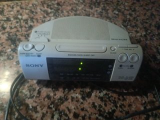 Radio Despertador Sony