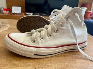 Converse All Star Blancas Hi Top