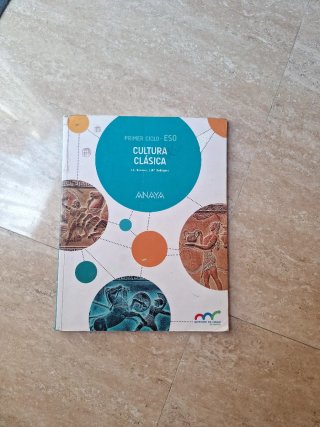 Cultura clásica Primer ciclo, ESO