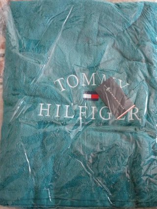Toalla grande Tommy Hilfiger azul