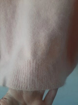 Jersey H&M Angora Rosa