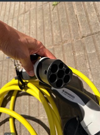 Cable Coche Eléctrico Carga 5m Tipo 2