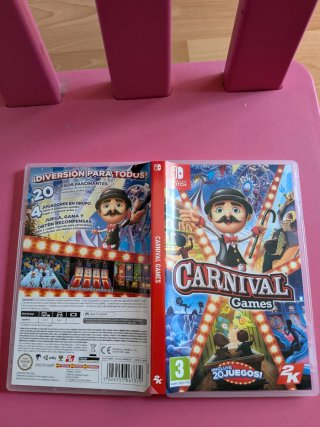 Caja vacía Nintendo Switch Carnival Games