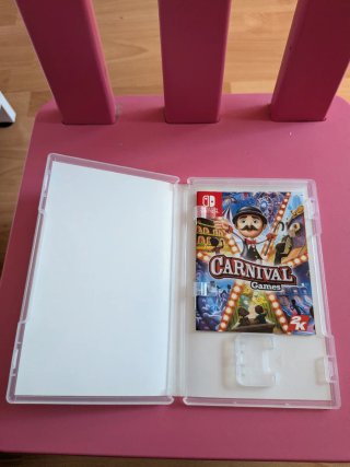 Caja vacía Nintendo Switch Carnival Games