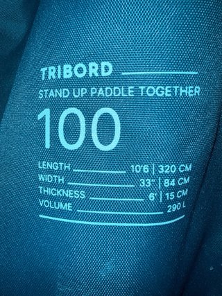 Tabla Paddle Surf Hinchable Azul