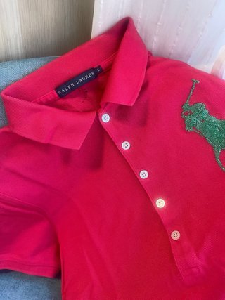 Polo Ralph Lauren Fucsia Talla L