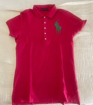 Polo Ralph Lauren Fucsia Talla L