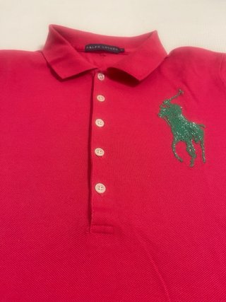 Polo Ralph Lauren Fucsia Talla L