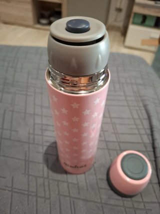 Termo OLMITOS estrellas rosa 500ml