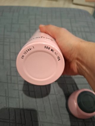 Termo OLMITOS estrellas rosa 500ml