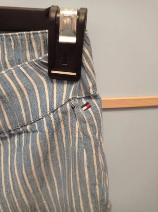 Pantalones Tommy Hilfiger Talla 10 Rayas