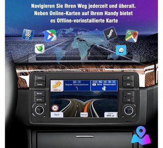 Pantalla CarPlay, para BMW  E46